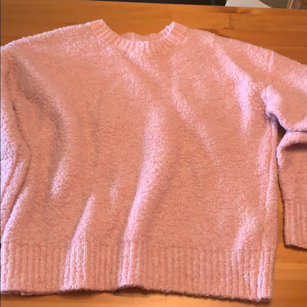 Pink sweater